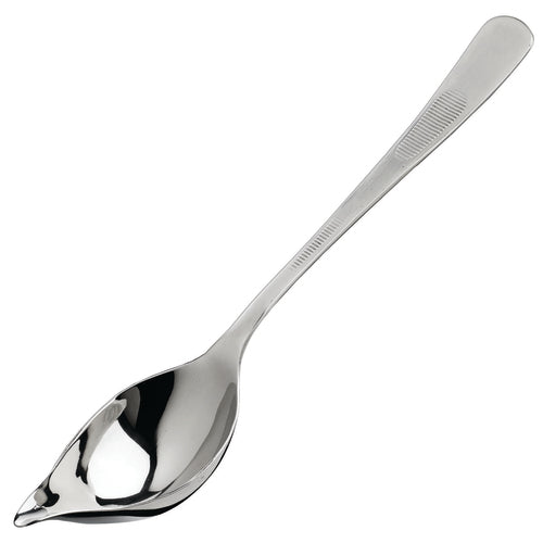 Product image #1 for Winco 8-Inch Stainless Steel Drizzling Plating Spoon with Tapered Spout