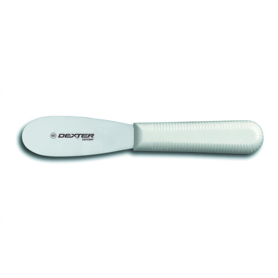 Product image #1 for Dexter Russell SofGrip 3-1/2 Inch White High-Carbon Steel Sandwich Spreader
