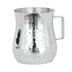 Thumbnail image #1 for American Metalcraft 4 oz Stainless Steel Bell Creamer with Hammered Finish