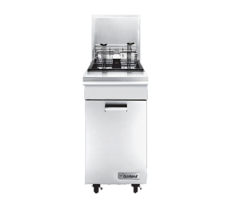 Product image #1 for Garland Master Series Heavy Duty Range-Match Gas Fryer, 35 lb. Capacity, 110,000 BTU