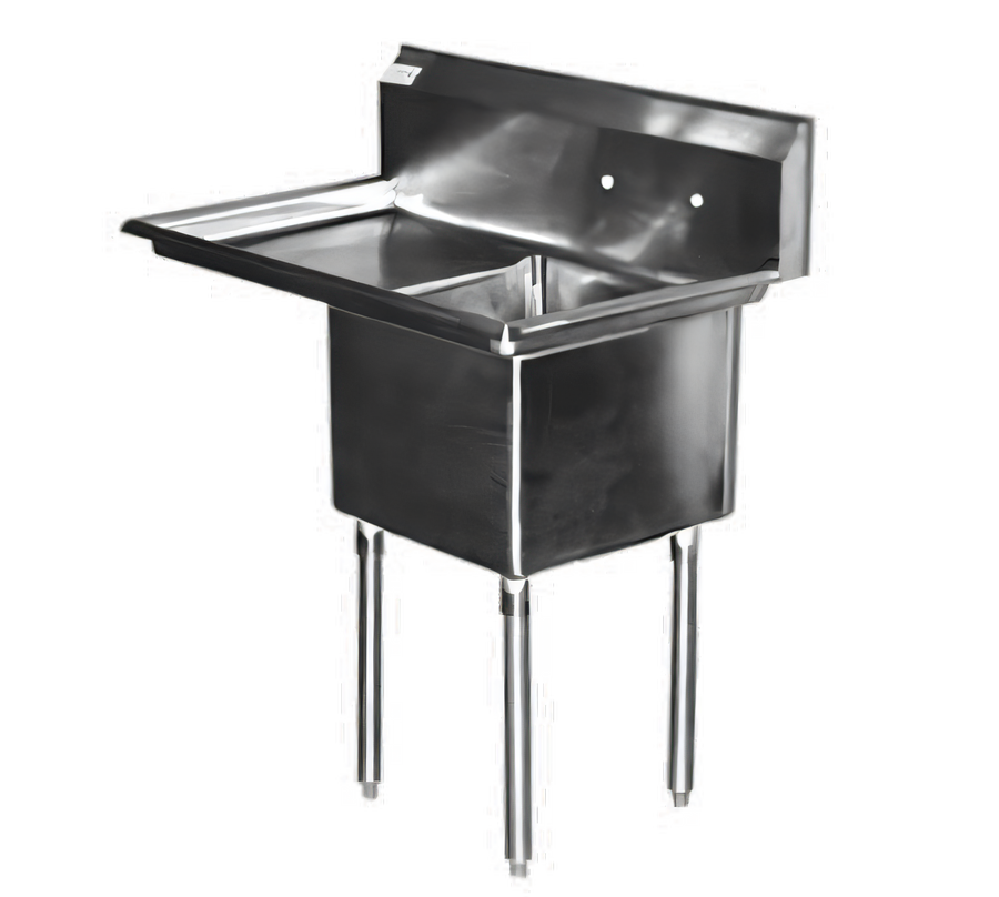 Product image #1 for Serv-Ware 1CWPH1824L-24 Compartment Sinks