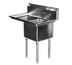 Thumbnail image #1 for Serv-Ware 1CWPH1824L-24 Compartment Sinks