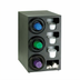 Thumbnail image #1 for Dispense-Rite STL-C-3LBT Adjustable Countertop Cup, Lid and Straw Dispenser Cabinet, Left-Side 3-Dispenser