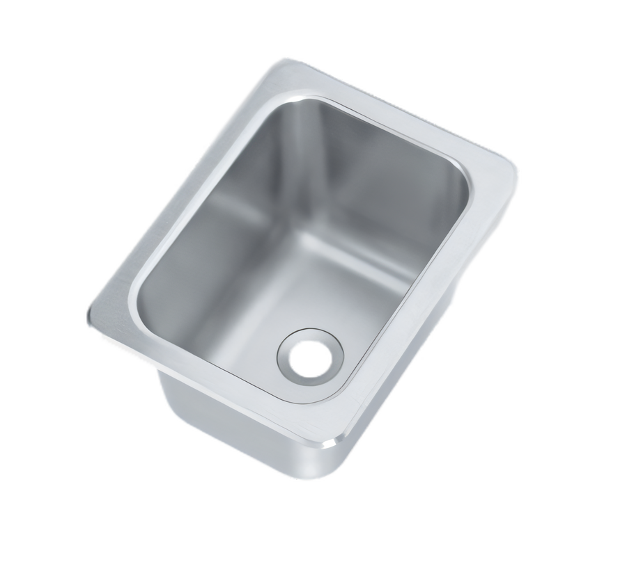 Product image #1 for Vollrath Self-Rimming Single-Bowl Drop-In Sink, 10 x 14 x 10 Bowl, 2-Inch Drain