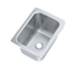 Thumbnail image #1 for Vollrath Self-Rimming Single-Bowl Drop-In Sink, 10 x 14 x 10 Bowl, 2-Inch Drain