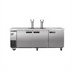 Thumbnail image #1 for Maxx Cold X-Series Three-Section Keg Cooler with Dual Towers and Dual Faucets