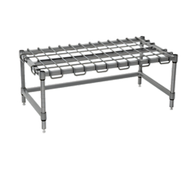 Product image #1 for Eagle Group Stainless Steel Wire Dunnage Rack, 36 in. W x 18 in. D x 14 in. H, 1,600 lb. Capacity