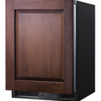 Thumbnail image #1 for Summit Commercial Summit Appliance ALFZ53IF ADA Panel-Ready Undercounter All-Freezer, 3.7 cu. ft., Black, Digital Controls