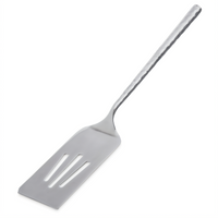 Terra 12-Inch Stainless Steel Pie Server with Hammered Mirror Finish