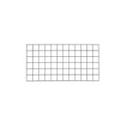Thumbnail image #1 for Metro SmartWall WG1836K4 Wall-Mounted Wire Grid Shelf, 36 x 18 in, Gray Epoxy-Coated, NSF (Brackets Not Included)