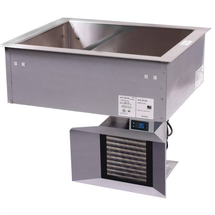 Product image #1 for Alto-Shaam EcoSmart 2-Pan Remote Refrigerated Drop-In Cold Food Well