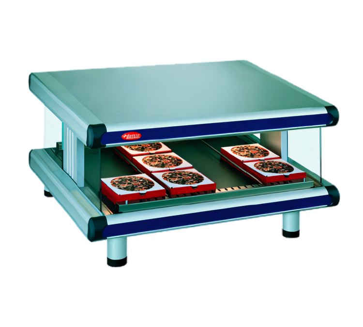 Product image #1 for Hatco Glo-Ray Designer Slant Countertop Hot Food Display Warmer, 48.25-Inch Single Shelf