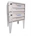 Thumbnail image #1 for Bakers Pride Super Deck Series Double-Deck Gas Pizza Deck Oven, 36