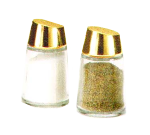 Product image #1 for Vollrath 802G-12 Dripcut® Salt and Pepper Shakers Case of 12
