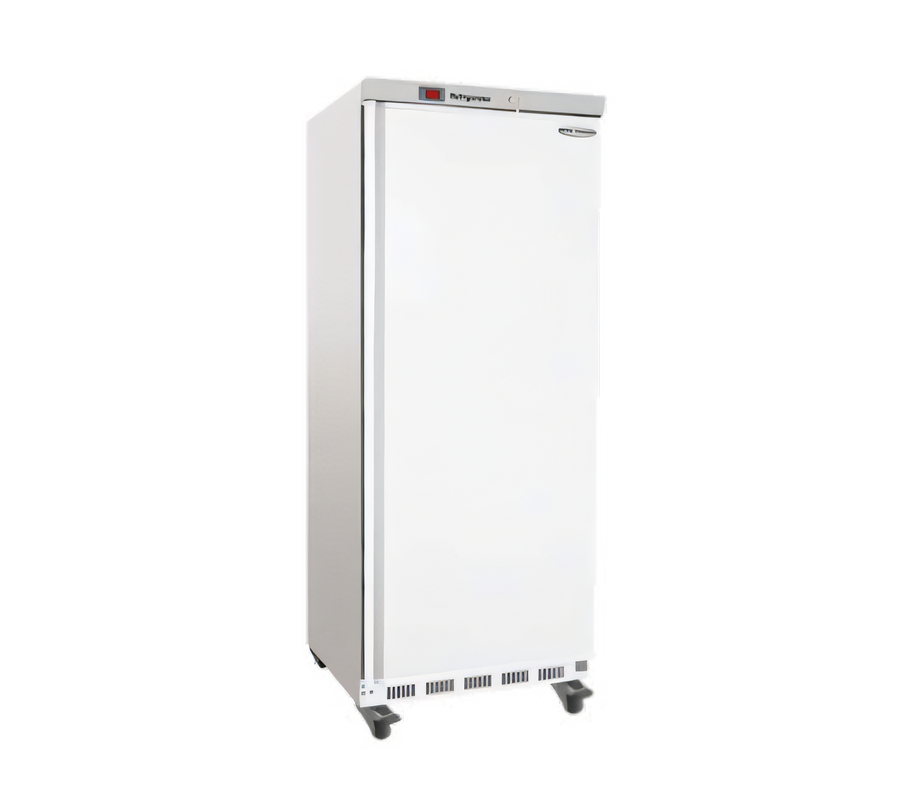 Product image #1 for Serv-Ware 25 Cu. Ft. 1-Door Reach-In Freezer with White Painted Finish, Bottom-Mounted Compressor, 115V