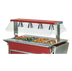 Thumbnail image #1 for Access Non-Adjustable Buffet Breath Guard, Modified Corner Station with Full-Length End Panels