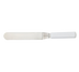 Thumbnail image #1 for Mundial 8-Inch Offset Baker's Icing Spatula with Stainless Steel Blade and White Polypropylene Handle