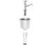 Thumbnail image #1 for Fisher Dipper Well Faucet and Sink Assembly, Drop-In, Stainless Steel, 6-7/8-Inch Diameter