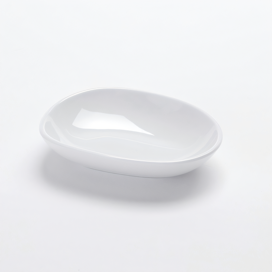 Product image #1 for American Metalcraft 2 oz Angled Mini Melamine Bowl, White