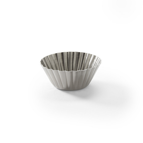 Product image #1 for American Metalcraft 2.5 oz Round Fluted Stainless Steel Sauce Cup