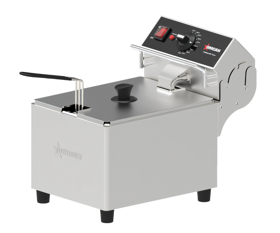 Product image #1 for Omcan Elite Series Countertop Electric Fryer with Full Fry Pot, 15 lb. Capacity, 220V