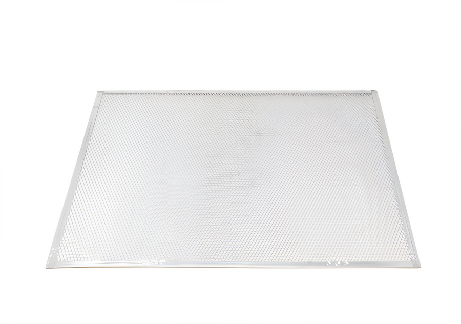 Product image #1 for Omcan 20 x 24 Inch Rectangular Crimped Aluminum Pizza Screen