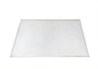 Omcan 20 x 24 Inch Rectangular Crimped Aluminum Pizza Screen