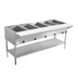 Thumbnail image #1 for BevLes Electric Dry Heat Steam Table with 5 Open Pan Wells, 72-Inch Wide, 208-230V