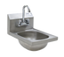 Thumbnail image #1 for Eagle Group Space-Saver Wall-Mount Hand Sink with Splash-Mount Gooseneck Faucet, 12-Inch Wide