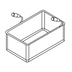 Thumbnail image #1 for Axis Full-Size Rectangular Pasta Basket for AX-GPC-1 and AX-GPC-2