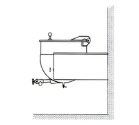 Legion 30-Gallon Wall-Mounted Stationary Direct Steam Kettle with 2/3 Jacket and 304 Stainless Steel Liner