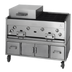 Thumbnail image #1 for Titan Chitwood 48-Inch Countertop Gas Smoke Broiler with Cast Iron Radiants