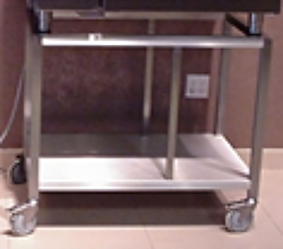 Product image #1 for Henny Penny Stainless Steel Commercial Oven Stand with Casters, 33-1/2 Inch High