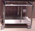 Thumbnail image #1 for Henny Penny Stainless Steel Commercial Oven Stand with Casters, 33-1/2 Inch High