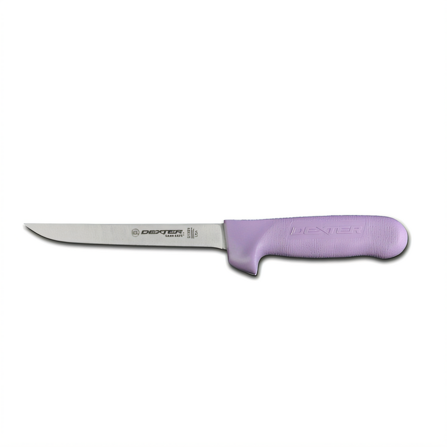 Product image #1 for Dexter Russell Sani-Safe 6-Inch Narrow Stamped Boning Knife with Purple Polypropylene Handle