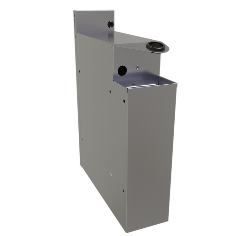 Product image #1 for Glastender Extra Deep Underbar Soda Gun Holder, 6-Inch Wide x 19-Inch Deep x 25-Inch High, Stainless Steel