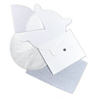 Thumbnail image #1 for Disco, Inc D1838D4 Fryer Oil Filter Discs, 18-5/8" Diameter, 1" Hole on 2 Sides, Automatic, Crepe Paper