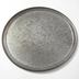 Thumbnail image #1 for American Metalcraft GTP18 18-Inch Round Onyx Galvanized Serving Tray/Pan
