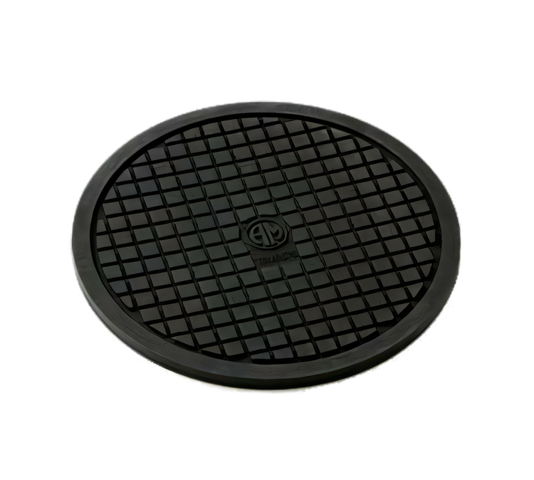 Product image #1 for American Metalcraft 6-3/4-Inch Round Black Silicone Trivet