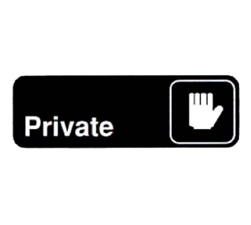 Product image #1 for Vollrath 4505 Health Signage & Messaging