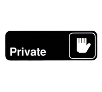 Vollrath 4505 Health Signage & Messaging