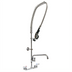 Thumbnail image #1 for WorkForce Pre-Rinse Assembly with Add-On Faucet, Splash-Mounted, 8