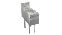 Krowne Stadium Series Freestanding Underbar Hand Sink Unit with Faucet, Soap Dispenser, and Towel Dispenser