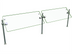 Thumbnail image #1 for Hatco Flav-R-Shield ORBIT360-72 Self-Service 2-Bay Tempered Glass Food Shield, 72 Inch Wide