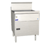 Thumbnail image #1 for Pitco FBG24 Flat Bottom Gas Floor Fryer, 24 x 24 In Frying Area, 57-87 lb Oil Capacity