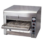 Thumbnail image #1 for DoughXpress BakeryXpress DXP-CB001 14-Inch Countertop Electric Conveyor Baker, Single-Deck, Variable-Speed, 220/240V