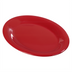 Thumbnail image #2 for Sierrus™ 12 x 9 Inch Oval Red Melamine Platter