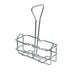 Thumbnail image #1 for Winco Chrome-Plated Wire Oil & Vinegar Cruet Rack for Two 6 oz Square Cruets