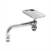 Thumbnail image #1 for T&S Brass 6-Inch Standard Swivel Nozzle Assembly with Soap Dish, Stream Regulator Outlet, 3/8-Inch Female NPT