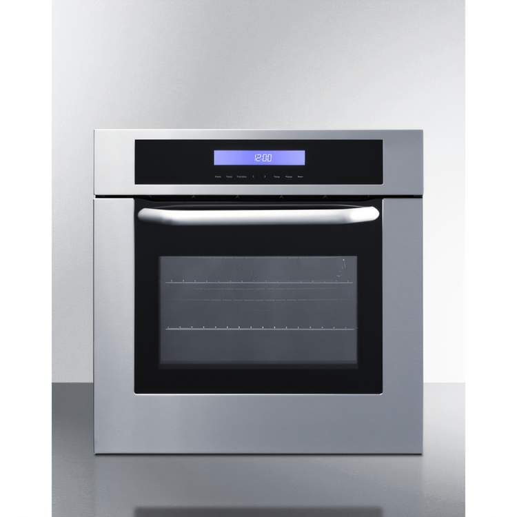 Product image #1 for Summit Appliance 24-Inch Built-In Electric Convection Wall Oven, 2.5 Cu. Ft., Stainless Steel